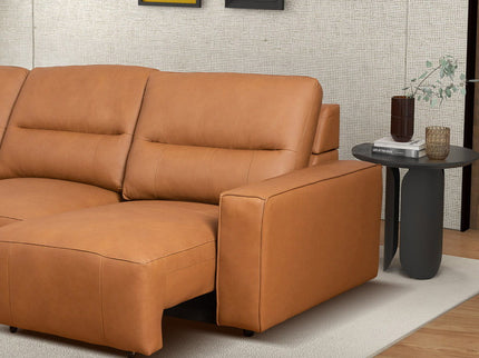 Grant - Triple Power Convertible Sofa - Cognac