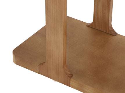 Console Table & Bottom Shelf - Walnut