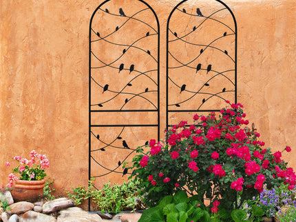 Garden Rustproof Trellis For Climbing Plants