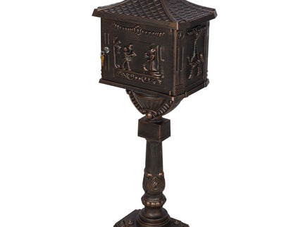 Cast Aluminum Mail Box, Postal Box, Mailbox
