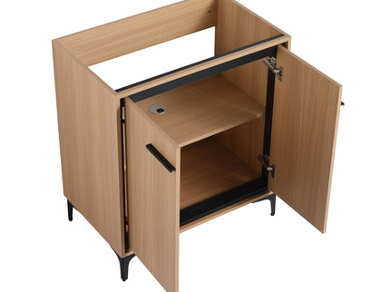 Modern Bathroom Vanity Base With Basin And Storage Cabinet