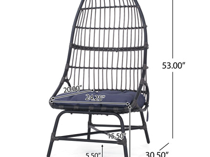 Elon - Cocoon Chair - Gray