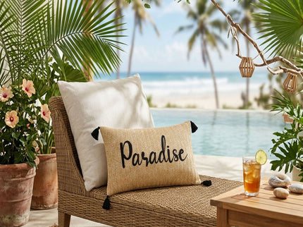 Paradise Outdoor Lumbar Pillow - Multi