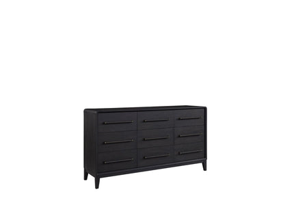 9 Drawer Dresser - Black
