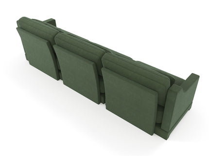 Elegant Sofa With Ergonomic Design And Lumbar Pillows