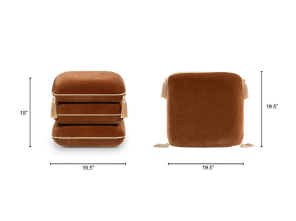 Monarch - Squared Upholstered Ottoman