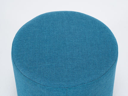 Nesting Ottomans, Round Coffee Table & Bench With Tray (Set of 2)