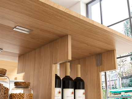 Multi Functional Folding Table With Storage Shelves And Wheels