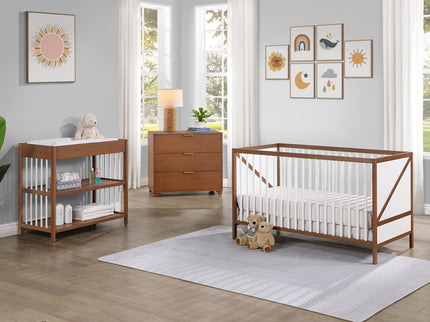 Pixie Zen - 3-in-1 Crib - Walnut