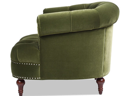 La Rosa - Victorian Tufted Upholstered Accent Chair