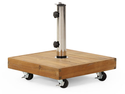 Ralph - Square Umbrella Base - Teak