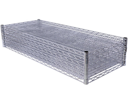 7 Tier Metal Shelf Wire Shelving Unit, 2450Lbs Heavy Duty Adjustable Storage Rack With Wheels & Shelf Liners For Closet Kitchen Garage Basement Commercial Shelving