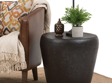 Garvy - Handcrafted Metal Side Table