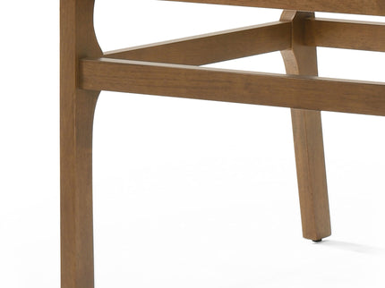 Contemporary Dining Chair Set Upholstered Fabric With Rubberwood Frame