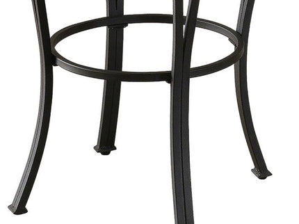 Swivel Stool With Upholstered Seat