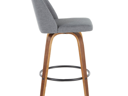 Toriano - Mid Century Modern, Counter Stool (Set of 2)