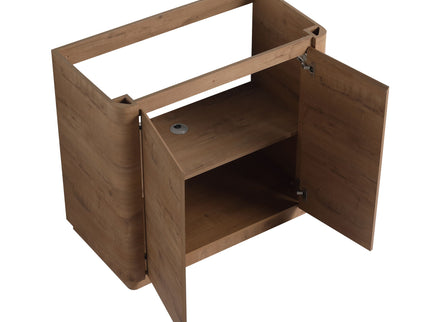 Freestanding Bathroom Vanity With Sink & 2 Soft Close Doors