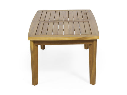 Outdoor Rectangular Coffee Table - Brown