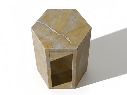 Modern Minimalist Hexagon Side Table