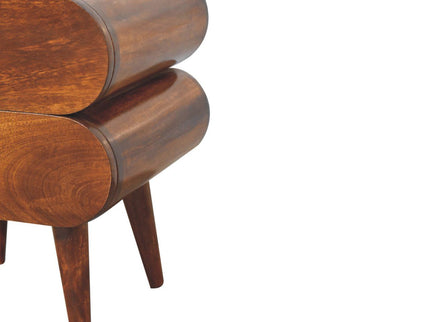 Bubble Nightstand - Brown