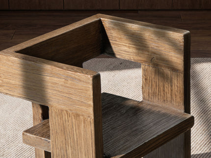 Avenel - Sculptural Block Accent Chair