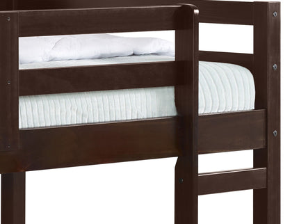 Gaston - Twin Loft Bed - Espresso