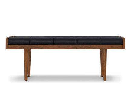 Anya - Ottoman Bench - Black