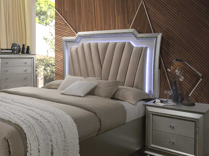 Kaitlyn - Bed With LED & Storage