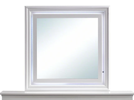 Verona - Mirror With Premium Low Distortion Glass - White