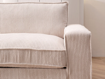 Luxe - Sofa With Sleek Design, Spacious And Comfortable 3 Seater Couch