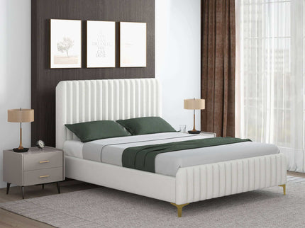 Valery - Upholstered Platform Bed