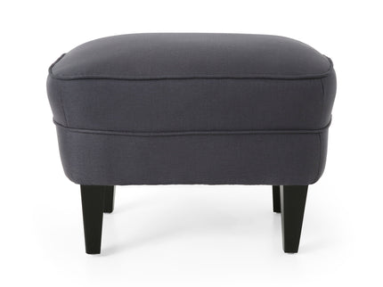 Enchante - Living Room Set With Tufted Back Club Chair And Ottoman