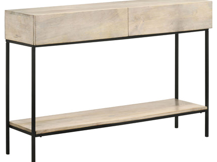 Terrace - 2 Drawer Entryway Console Table - White Washed