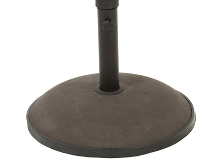 Holder Round Umbrella Base 33 Lbs Concrete - Brown