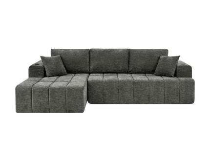 L - Shaped Sectional Sofa With Cup Holders & Side Pockets