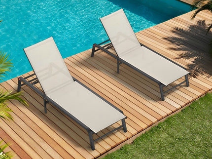 Chaise Lounge Outdoor (Set of 2)