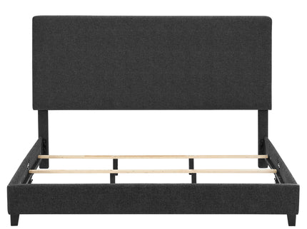 Platform Bed & Upholstered Headboard