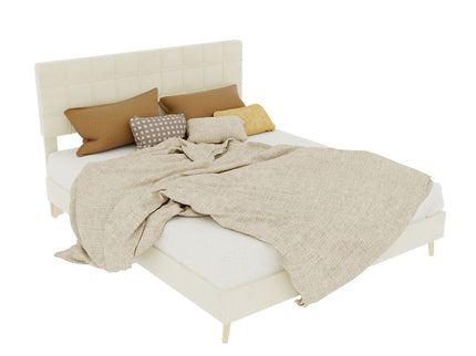 Yungan Lingge Minimalist Soft Pack Headboard Bed