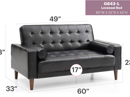 Contemporary Loveseat For Two