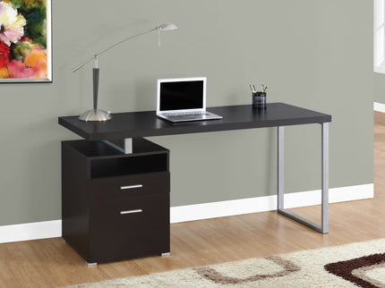Computer Desk For Home Office, Laptop, Left Right Set - Up, Storage Drawers, Contemporary & Modern