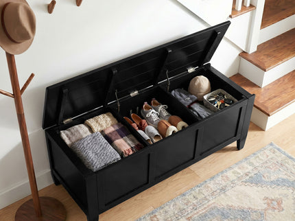 Brooklyn - Storage Bench - Black
