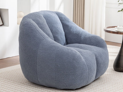 Comfy Bean Bag Chair With Memory Foam Filler, Tufted Soft