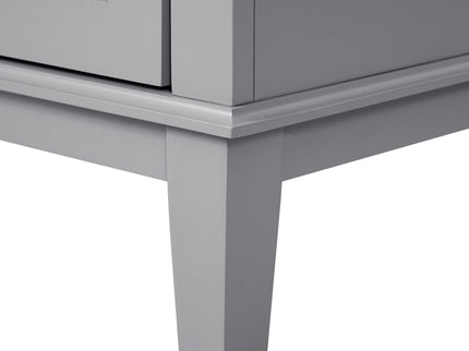 Modern Bathroom Vanity With Ceramic Sink, Soft Close Storage Cabinet