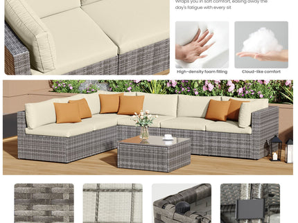 Modern Patio Set With Coffee Table
