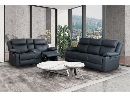 Blanche - Reclining Set With LED Lights, Speaker