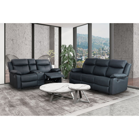 Blanche - Reclining Sofa With LED Lights