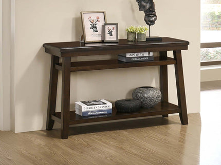 3 Piece Occasional Table Se, Coffee Table, End Table & Sofa Table - Walnut