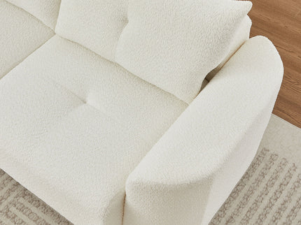 3 Seater With Thickened Armrests Sofa For Living Room