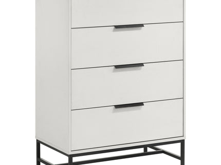 Taraval - 4 Drawer Chest - White