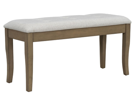 Dining Table Set With 4 Upholstered Chairs And Bench